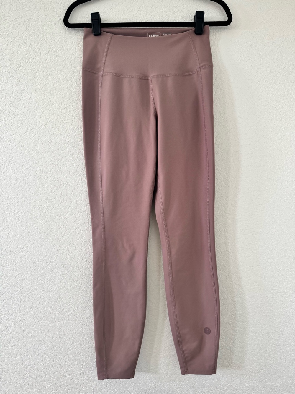 L.L. Bean Everyday Performance 7/8 Leggings Mauve High Waisted